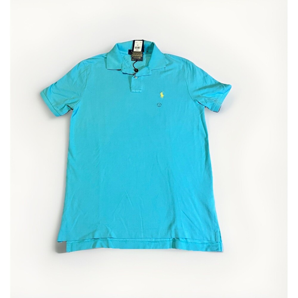 Men’s Polo Ralph Lauren Polo Shirt‎ True Aqua, Size Small – NEW